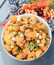 Cold Sweet Potato Salad Recipe GF - Vegan Family Recipes