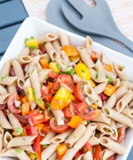 Summer Pasta Salad Recipe - Vegan Family Recipes