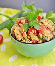 Cold Red Lentil Salad Recipe - Vegan Family Recipes