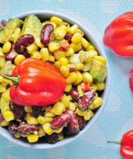 Habanero Corn Salad / Salsa - Vegan Family Recipes