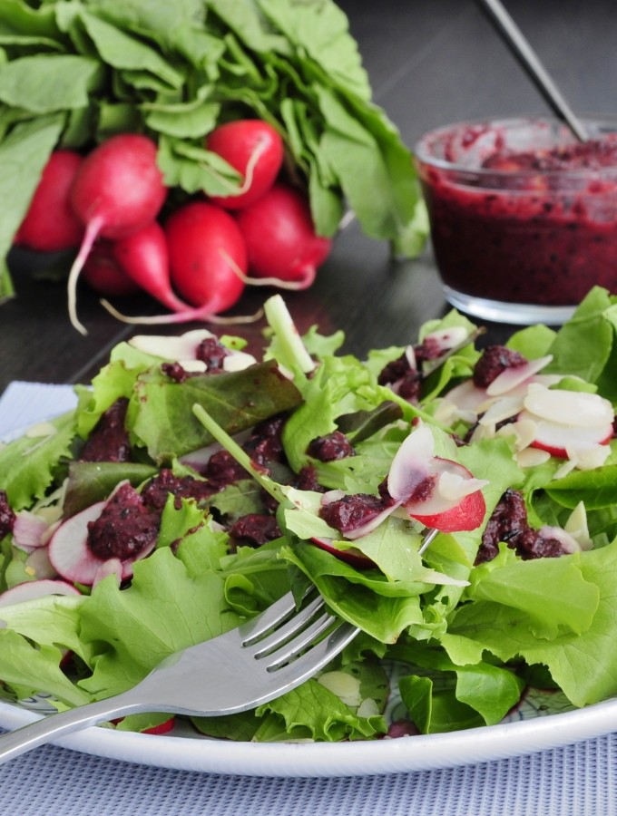 Blueberry Salad Dressing Recipe - Vegan Family Recipes