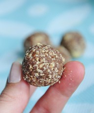 Chocolate Peanut Vegan Protein Balls Recipe - Vegan Family Recipes