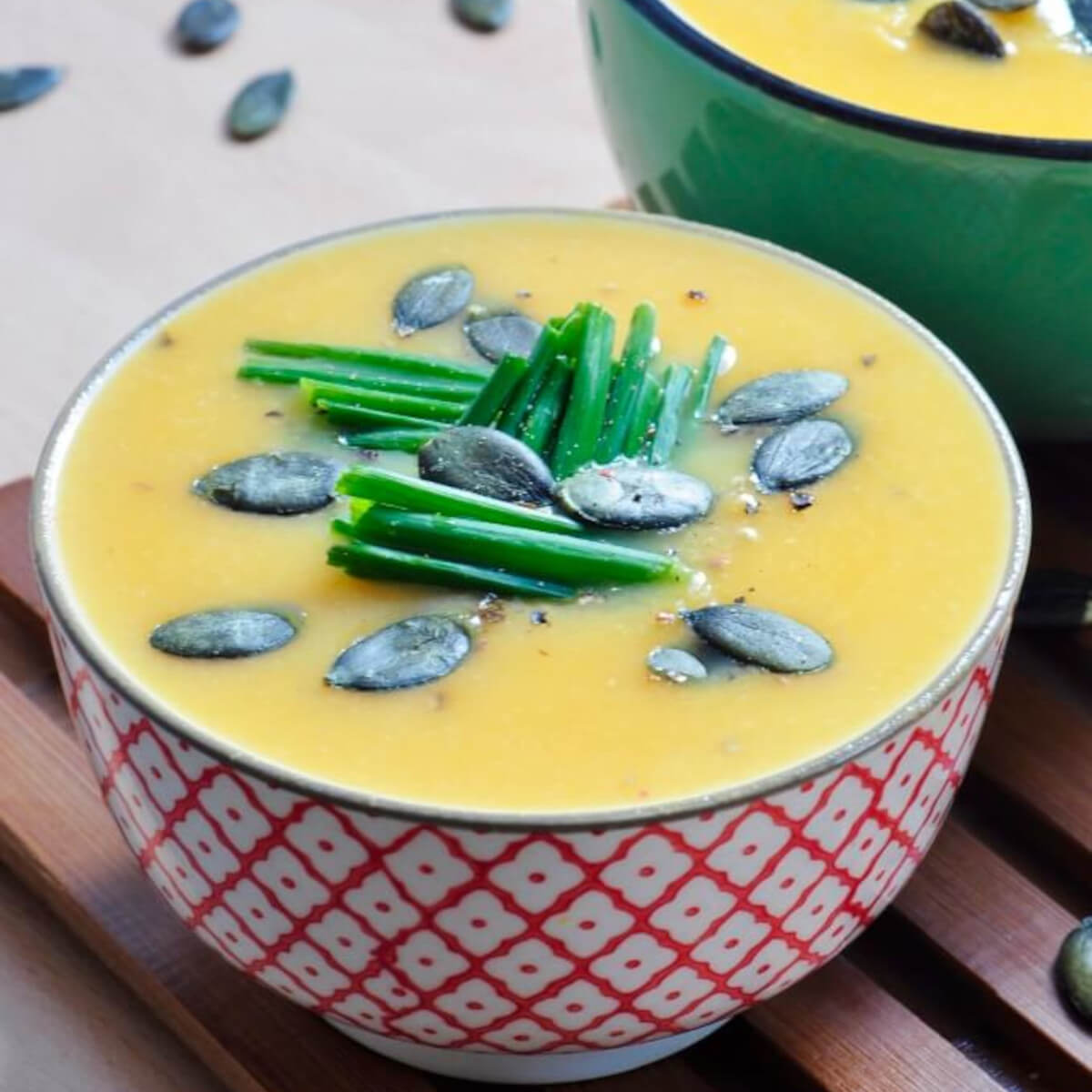 Cauliflower Sweet Potato Soup Recipe - Vegan Family Recipes