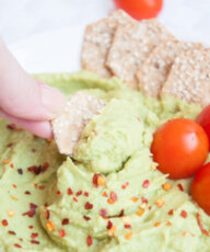 Avocado Hummus Recipe - Vegan Family Recipes