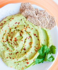 Avocado Hummus Recipe - Vegan Family Recipes
