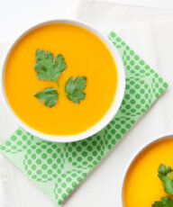 Easy Ginger Carrot Soup - Vegan Family Recipes