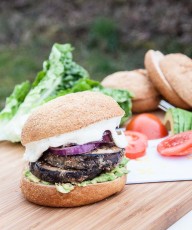 Vegan Eggplant Burger Recipe - Vegan Family Recipes