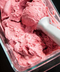 Raspberry Coconut Ice Cream Recipe - Vegan Family Recipes