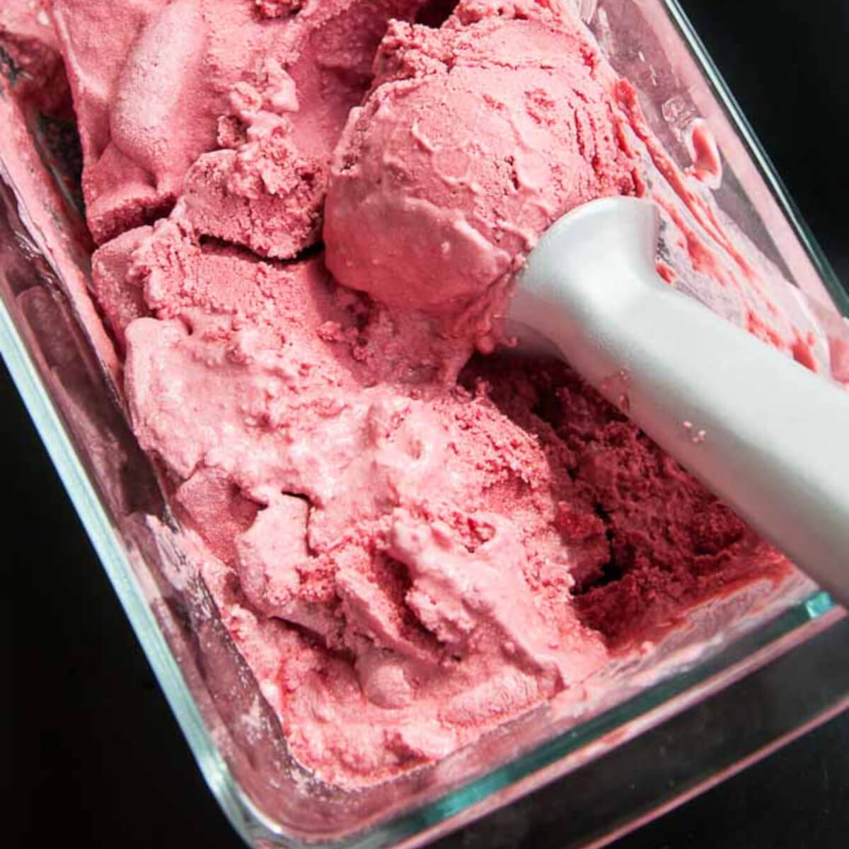 Raspberry Coconut Ice Cream Recipe - Vegan Family Recipes