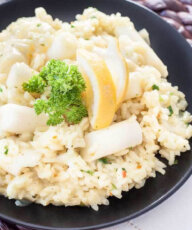 White Asparagus Risotto Recipe - Vegan Family Recipes