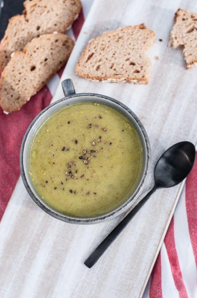 Cauliflower Kale soup Vegan Family Recipes