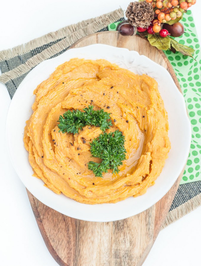 Gluten-free, Cholesterol-free, paleo Mashed Sweet Potatoes Recipe - Vegan Family Recipes