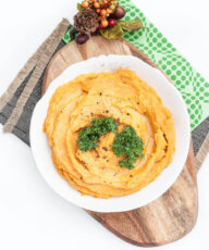Gluten-free, Cholesterol-free, paleo Mashed Sweet Potatoes Recipe - Vegan Family Recipes
