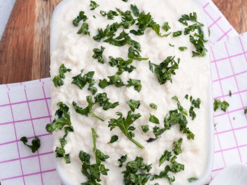Easy Vegan Cottage Cheese Recipe - The Cheeky Chickpea