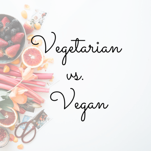 What is the difference between Vegan and Vegetarian?